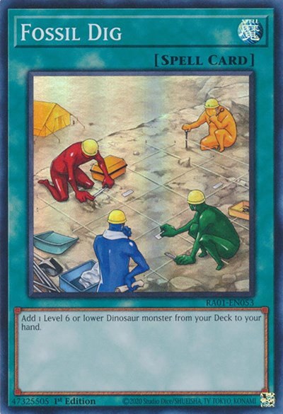 Fossil Dig - 1st Edition