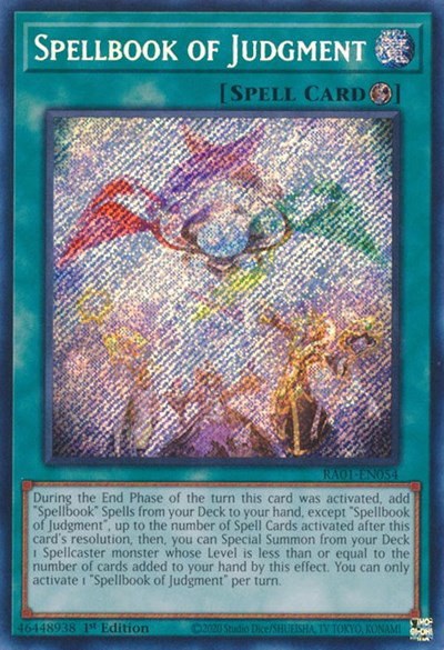 Spellbook of Judgment - Secret Rare