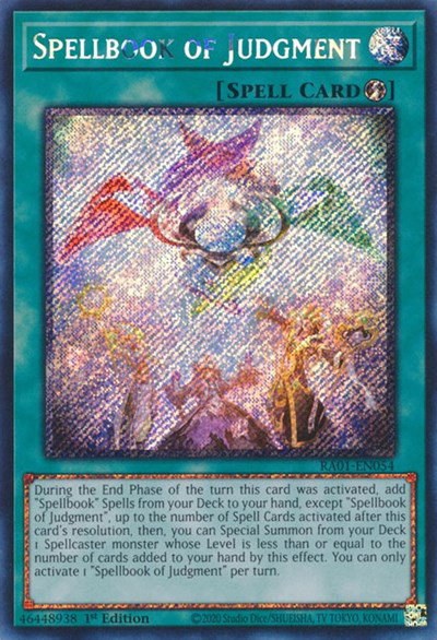 Spellbook of Judgment - Platinum Secret Rare