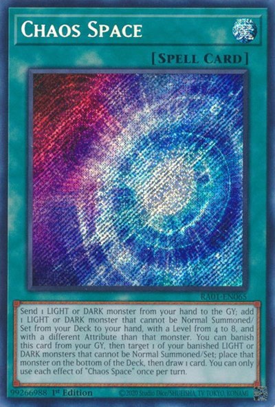 Chaos Space - Secret Rare
