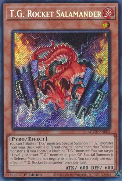 T.G. Rocket Salamander - 1st Edition