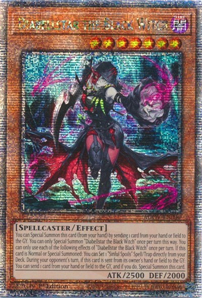 Diabellstar the Black Witch - Quarter Century Secret Rare