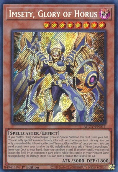 Imsety, Glory of Horus - 1st Edition