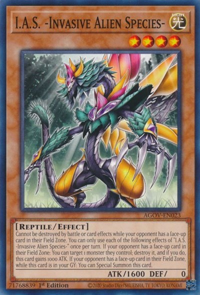I.A.S. -Invasive Alien Species