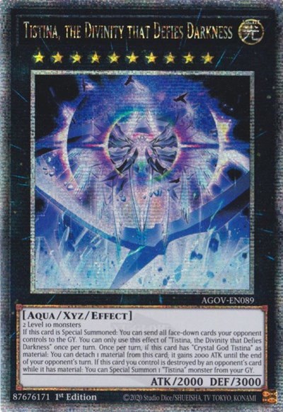 Tistina, the Divinity that Defies Darkness - Quarter Century Secret Rare