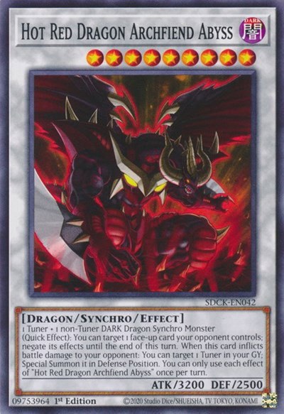 Hot Red Dragon Archfiend Abyss