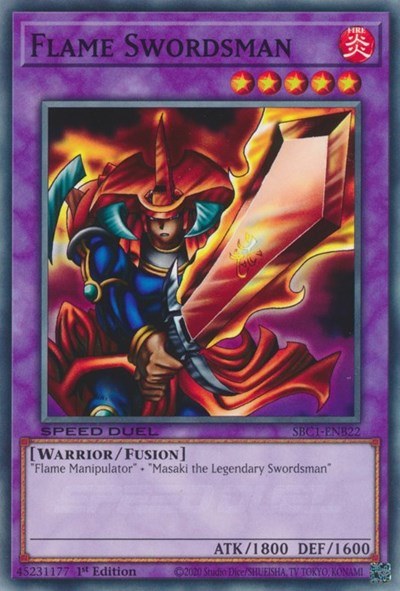 Flame Swordsman - 1st Edition