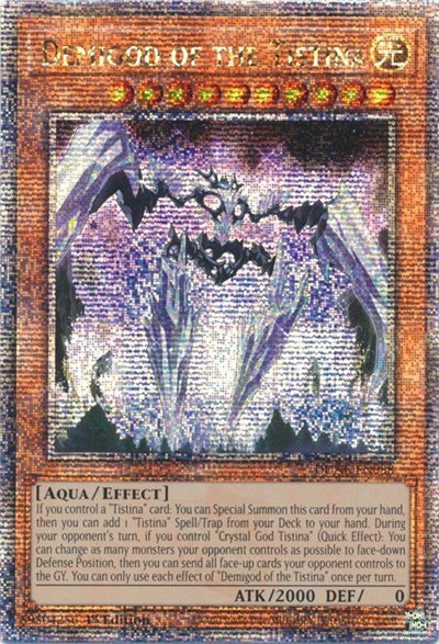 Demigod of the Tistina - Quarter Century Secret Rare