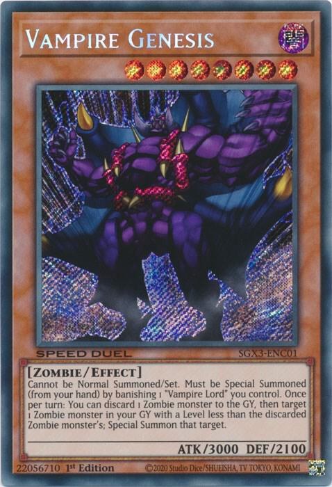 Vampire Genesis - Secret Rare