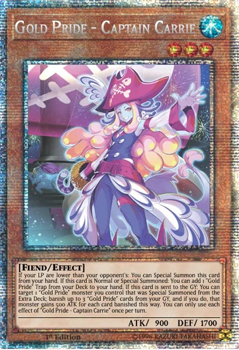 Gold Pride - Captain Carrie - Starlight Rare