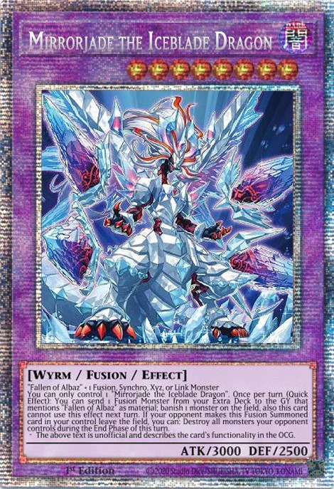 Mirrorjade the Iceblade Dragon