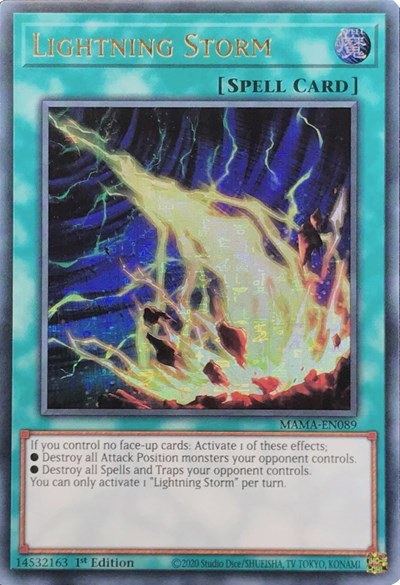 Lightning Storm - Ultra Pharaoh S Rare