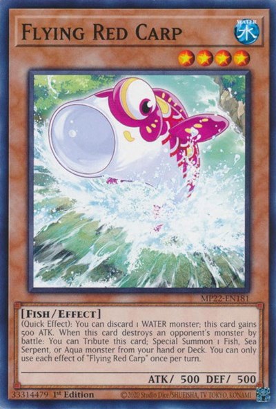 Flying Red Carp