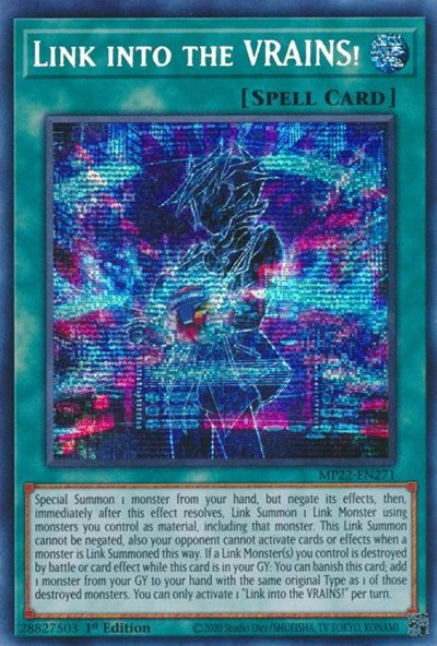Link into the VRAINS!