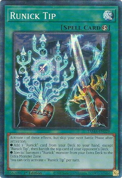 Runick Tip - Cr