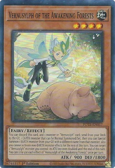 Vernusylph of the Awakening Forests - 1st Edition