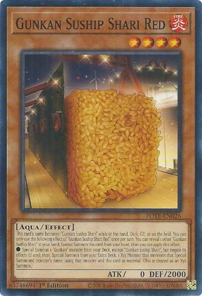 Gunkan Suship Shari Red - Unlimited