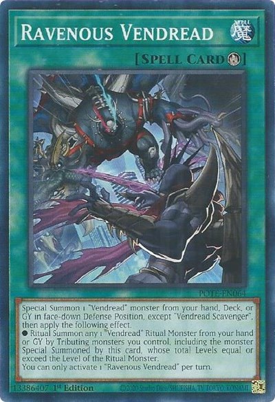 Ravenous Vendread - 1st Edition