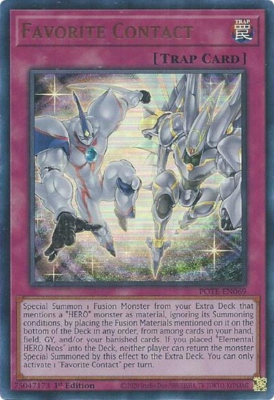 Favorite Contact - 1st Edition