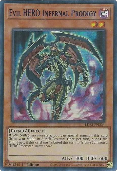 Evil HERO Infernal Prodigy - Blue