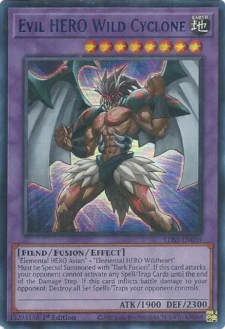 Evil HERO Wild Cyclone - Blue