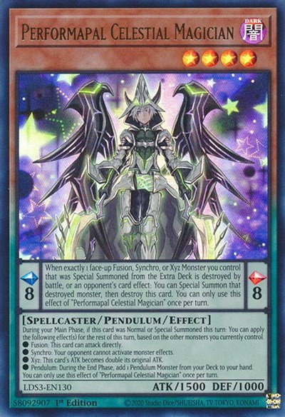 Performapal Celestial Magician - 1st Edition