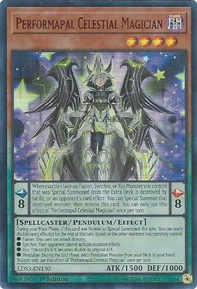 Performapal Celestial Magician - Red