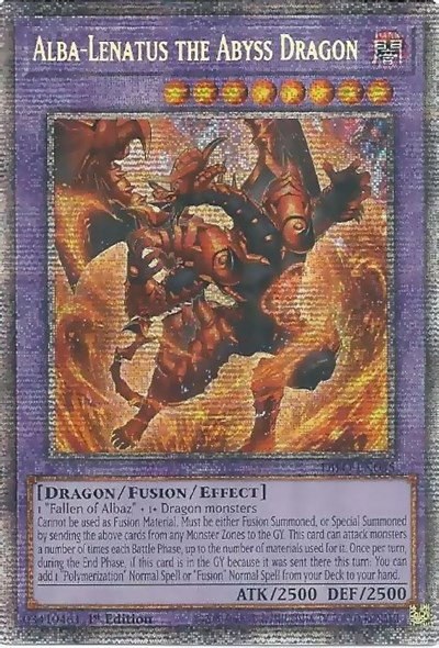 Alba-Lenatus the Abyss Dragon - Starlight Rare
