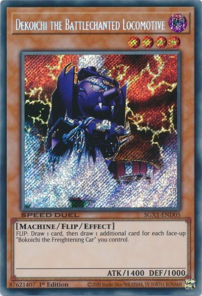 Dekoichi the Battlechanted Locomotive - Secret Rare