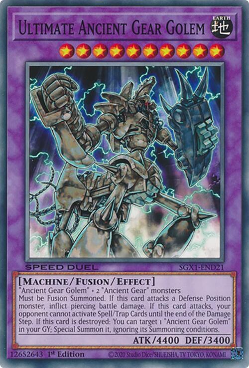 Ultimate Ancient Gear Golem - 1st Edition