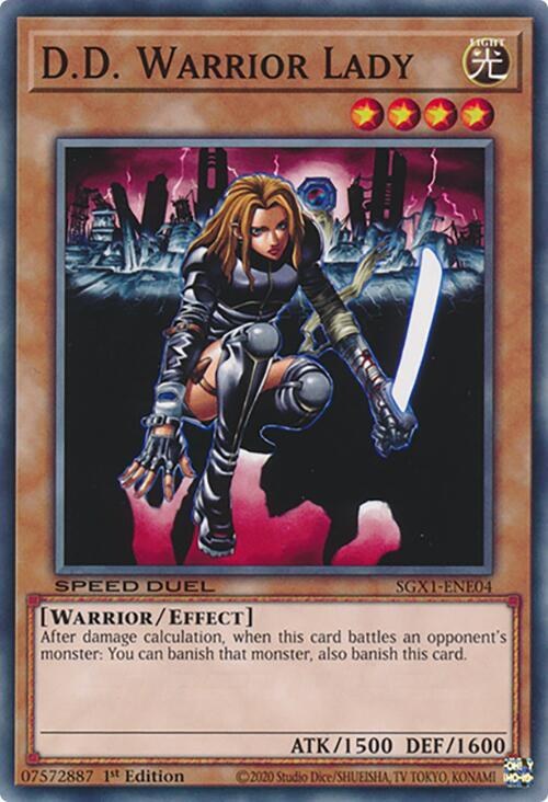 D.D. Warrior Lady - 1st Edition