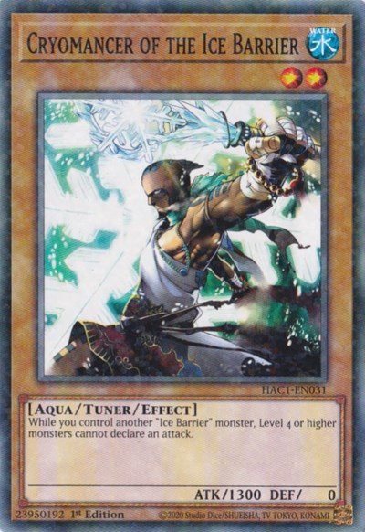 Cryomancer of the Ice Barrier - Duel Terminal