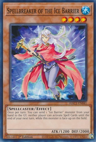 Spellbreaker of the Ice Barrier - 1st Edition