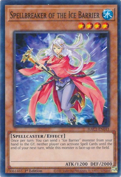 Spellbreaker of the Ice Barrier - Duel Terminal