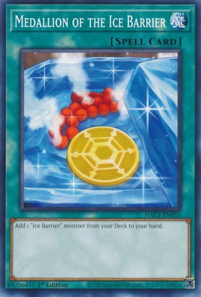 Medallion of the Ice Barrier - 1st Edition