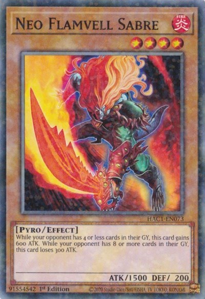 Neo Flamvell Sabre - Duel Terminal