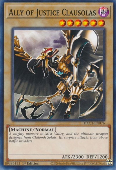 Ally of Justice Clausolas - 1st Edition