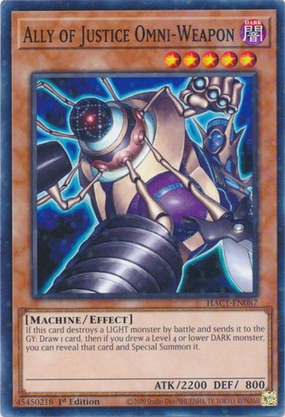 Ally of Justice Omni-Weapon - Duel Terminal