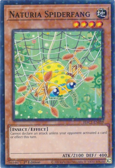 Naturia Spiderfang - Duel Terminal