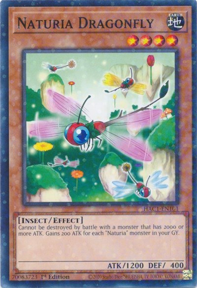 Naturia Dragonfly - Duel Terminal