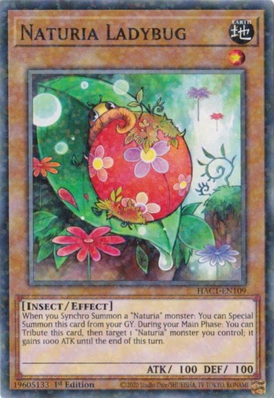 Naturia Ladybug - Duel Terminal
