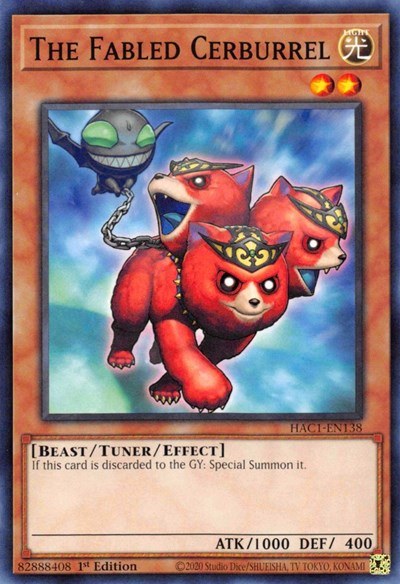 The Fabled Cerburrel - 1st Edition
