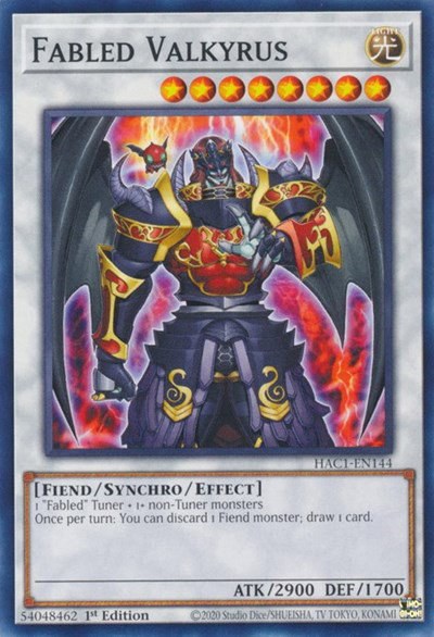 Fabled Valkyrus - 1st Edition