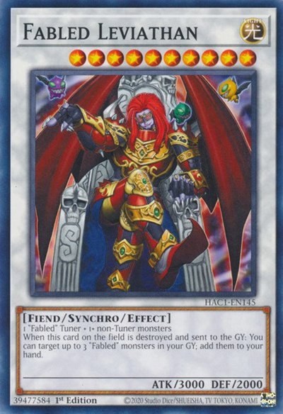 Fabled Leviathan - 1st Edition