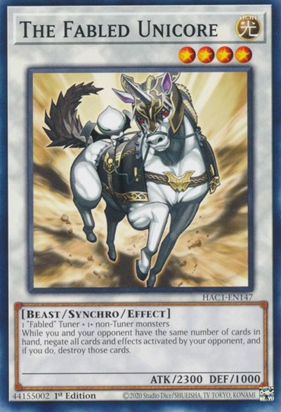 The Fabled Unicore - 1st Edition