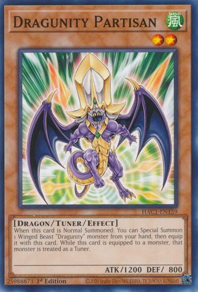 Dragunity Partisan - 1st Edition