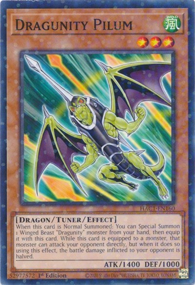 Dragunity Pilum - Duel Terminal