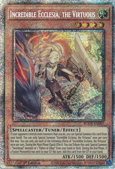 Incredible Ecclesia, the Virtuous - Starlight Rare