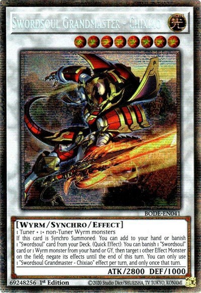Swordsoul Grandmaster - Chixiao - Starlight Rare