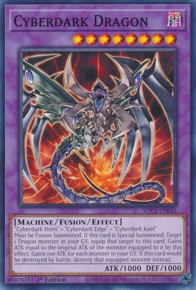 Cyberdark Dragon - 1st Edition